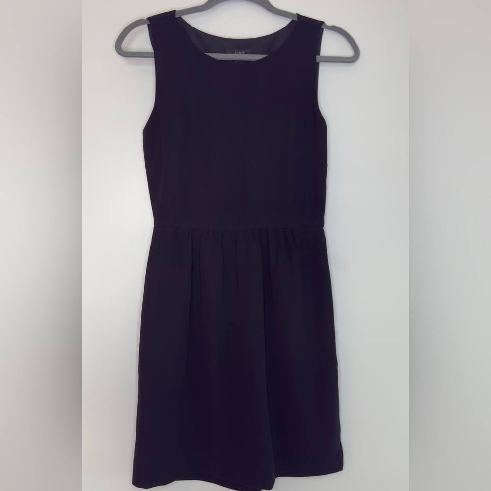 J. Crew Classic Black Dress